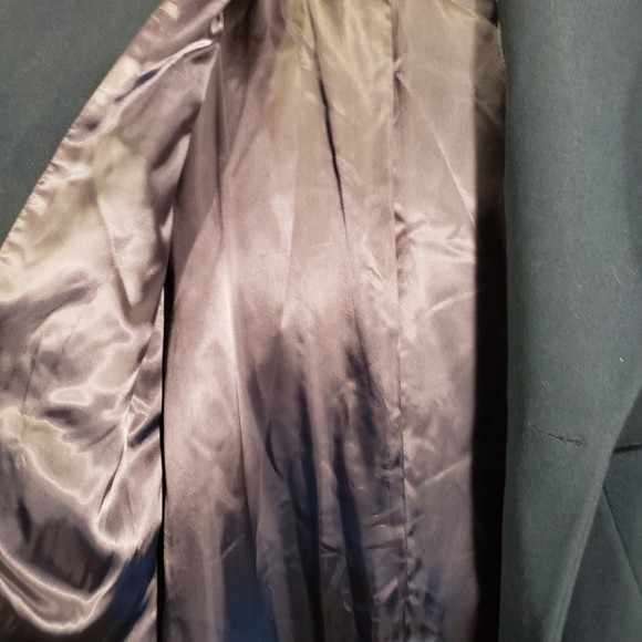 Vintage J G Hook 100% Blue wool Long coat women's (Read)*  (C2) - Picture 5 of 7